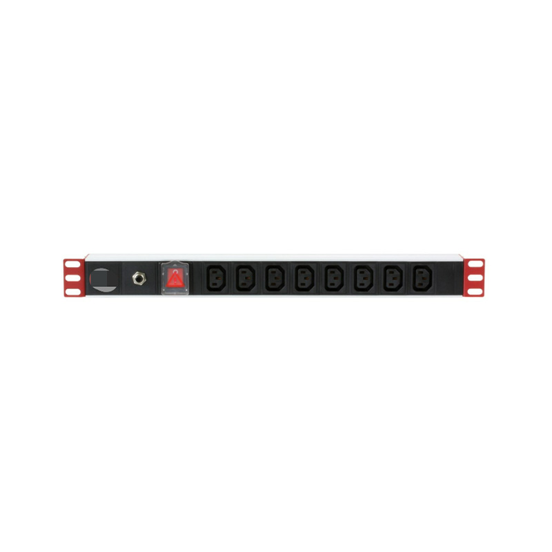 How does the C13 and C19 outlet configuration on a European Standard PDU accommodate different types of server equipment?
